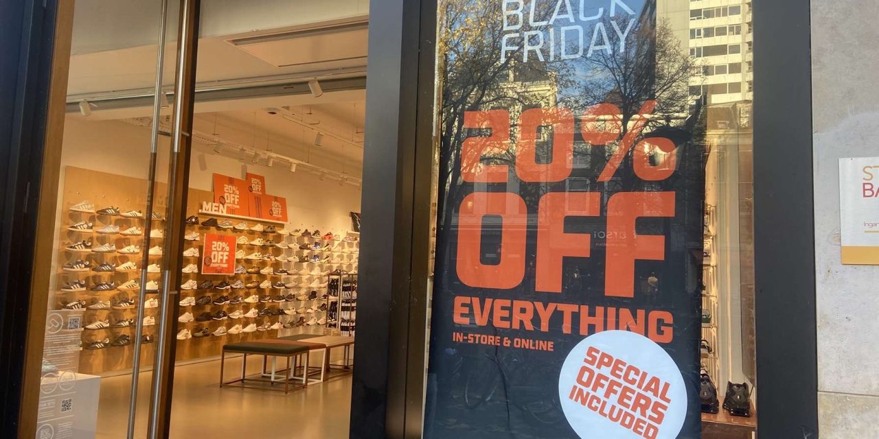 Black Friday niet voordelig kleine ondernemers Utrecht