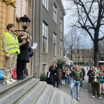 Studenten de straat op voor bezuinigingen