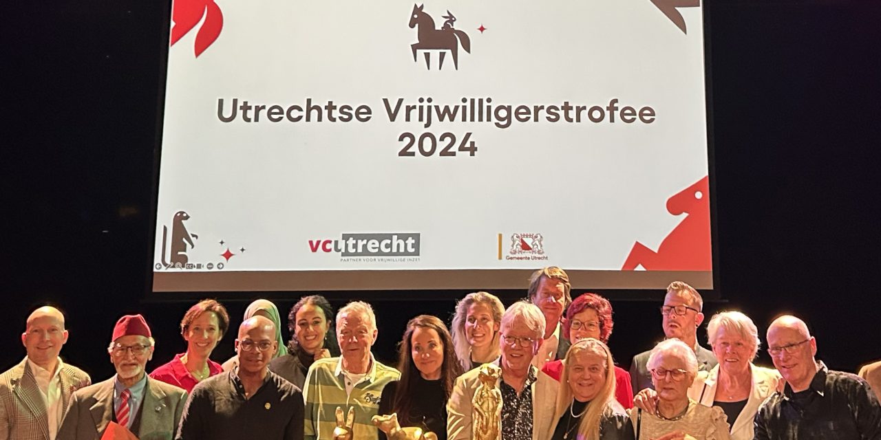 Utrechtse Vrijwilligerstrofee met twee nieuwe trofeeën