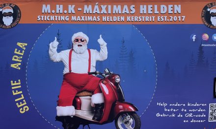 Met de Kerstman op de ….motor?