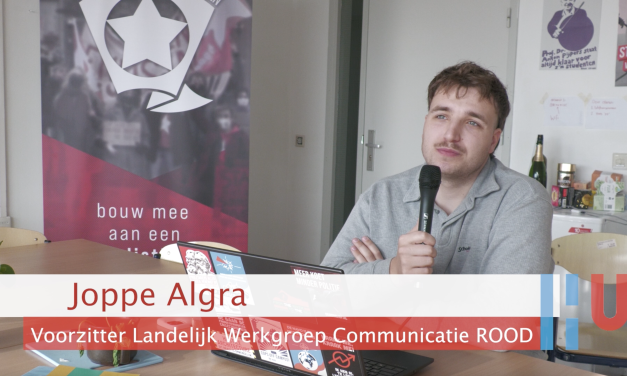 Interview met Joppe Algra over ROOD Utrecht