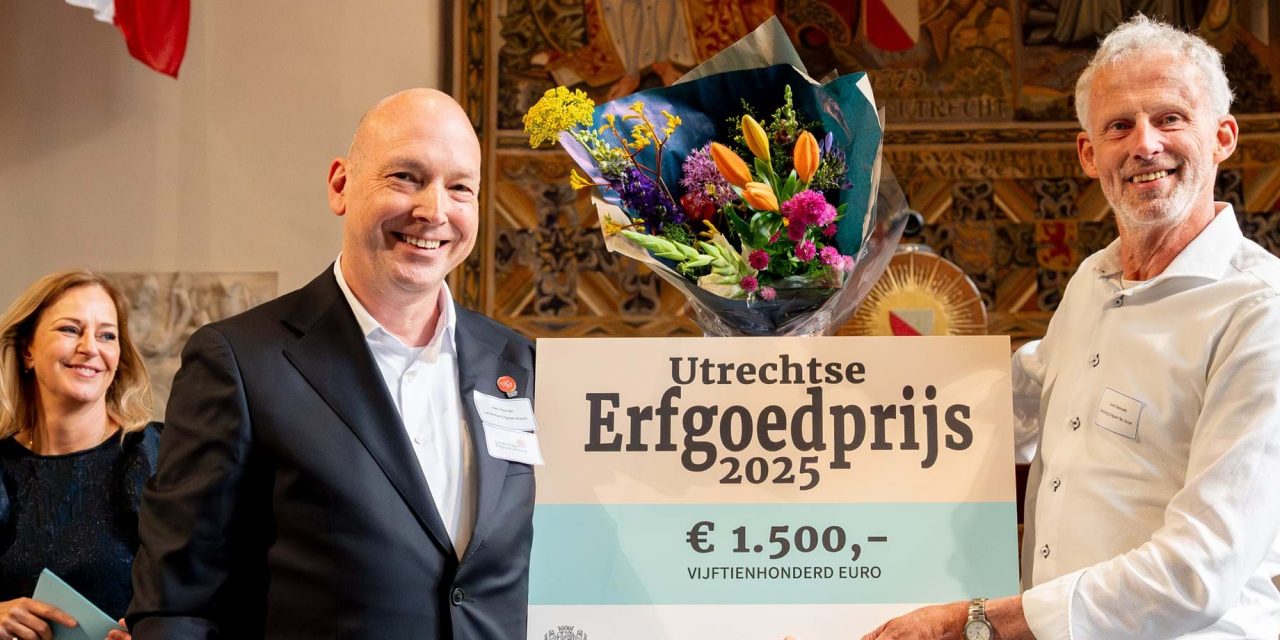 Fundatie Ten Goye wint Utrechtse Erfgoedprijs 2025: ‘Erkenning voor al onze vrijwilligers’