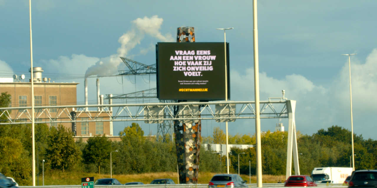 #EchtMannelijk massaal gedeeld op socialmedia