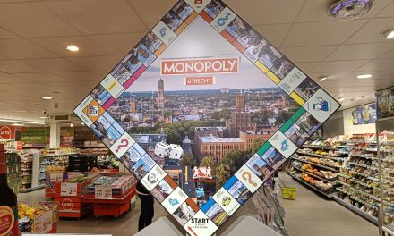 Monopolyspel van Utrecht gemaakt door Marco Meeuwsen