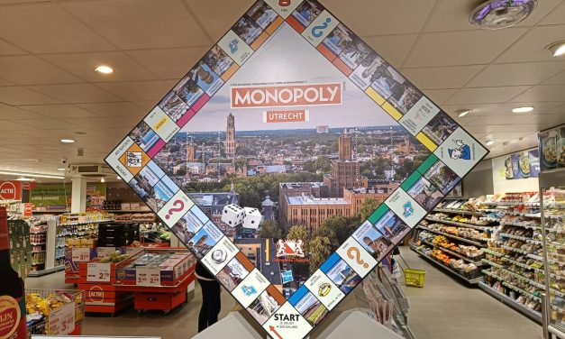 Monopolyspel van Utrecht gemaakt door Marco Meeuwsen