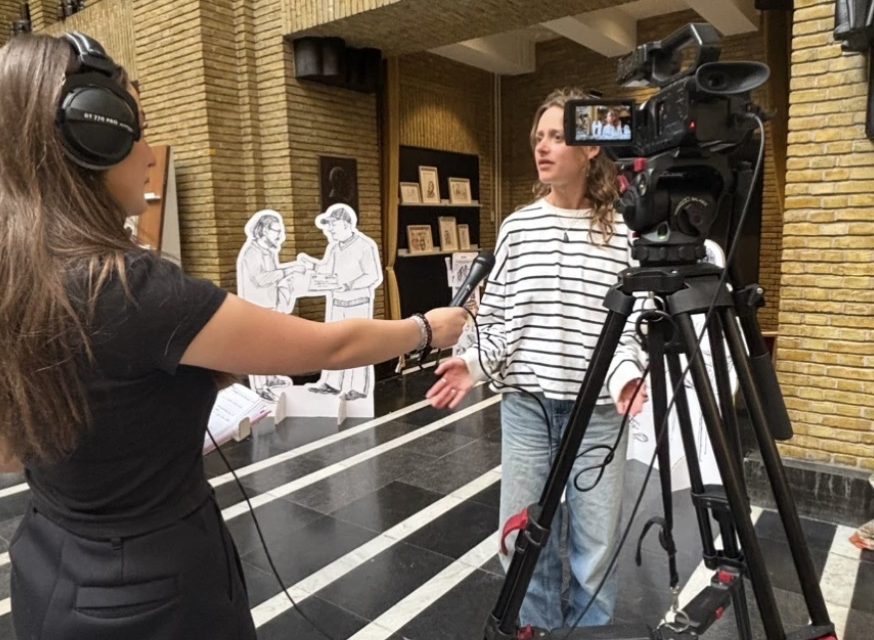 Tentoonstelling “Getekend Leven” in de Bibliotheek Neude