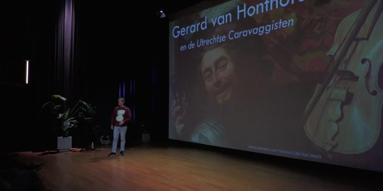 Historisch café voor historische schilders