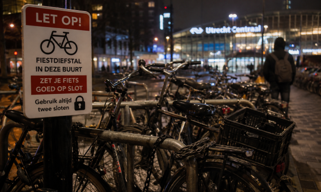 Meer fietsdiefstallen in Utrechtse binnenstad, maar relatief minder aangiftes dan landelijk