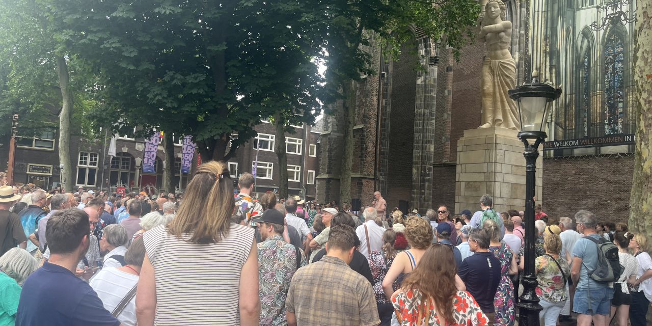 De muziekparade van de HKU verbindt de mensen in Utrecht