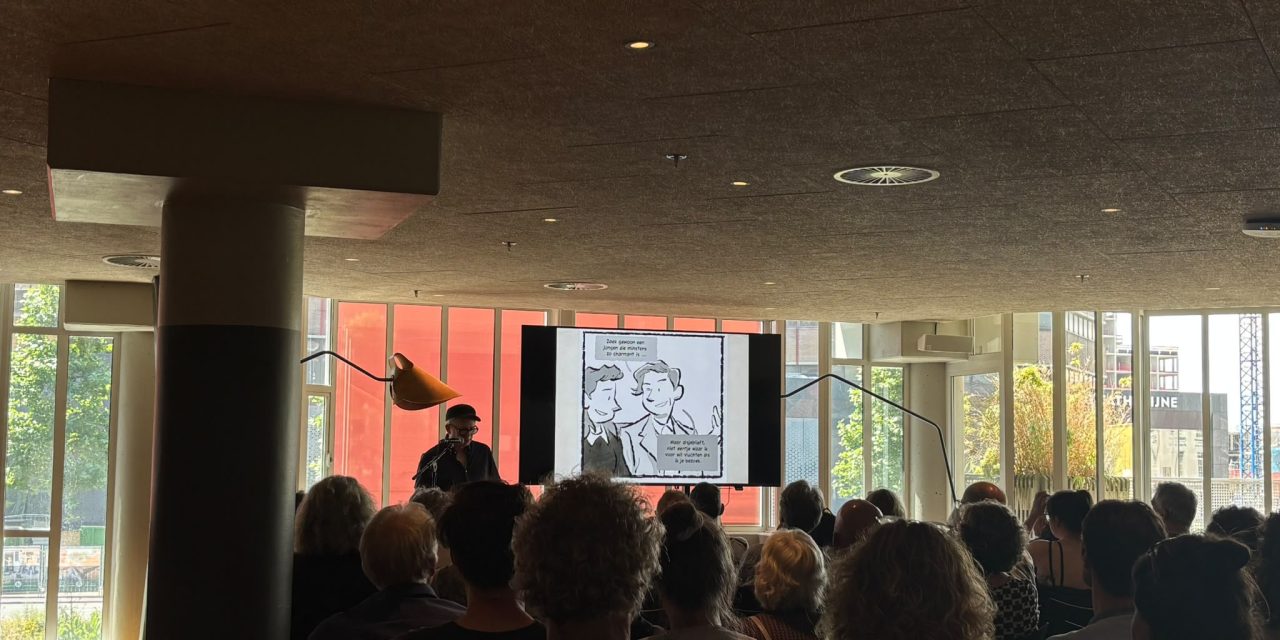 Boekpresentatie Tobie Dahmen in TivoliVredenburg: graphic novel over familie in oorlogstij