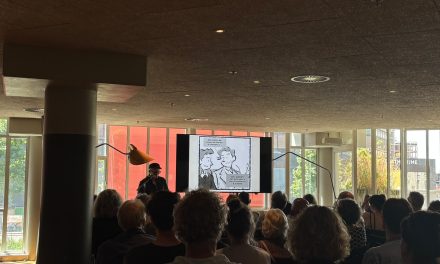 Boekpresentatie Tobie Dahmen in TivoliVredenburg: graphic novel over familie in oorlogstij