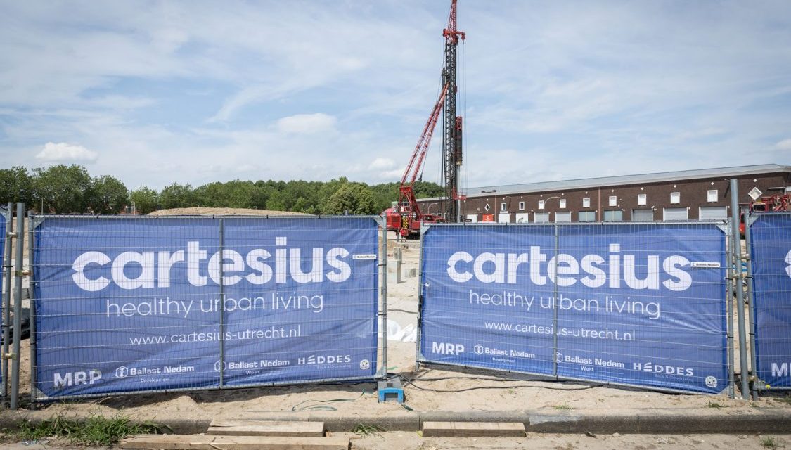 Cartesiusweg in Utrecht afgesloten tot het einde van het jaar