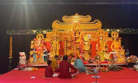 Festival Sarbojanin Durgotsav zorgt voor een thuisgevoel voor Indiase bezoekers