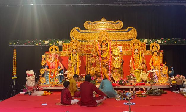 Festival Sarbojanin Durgotsav zorgt voor een thuisgevoel voor Indiase bezoekers