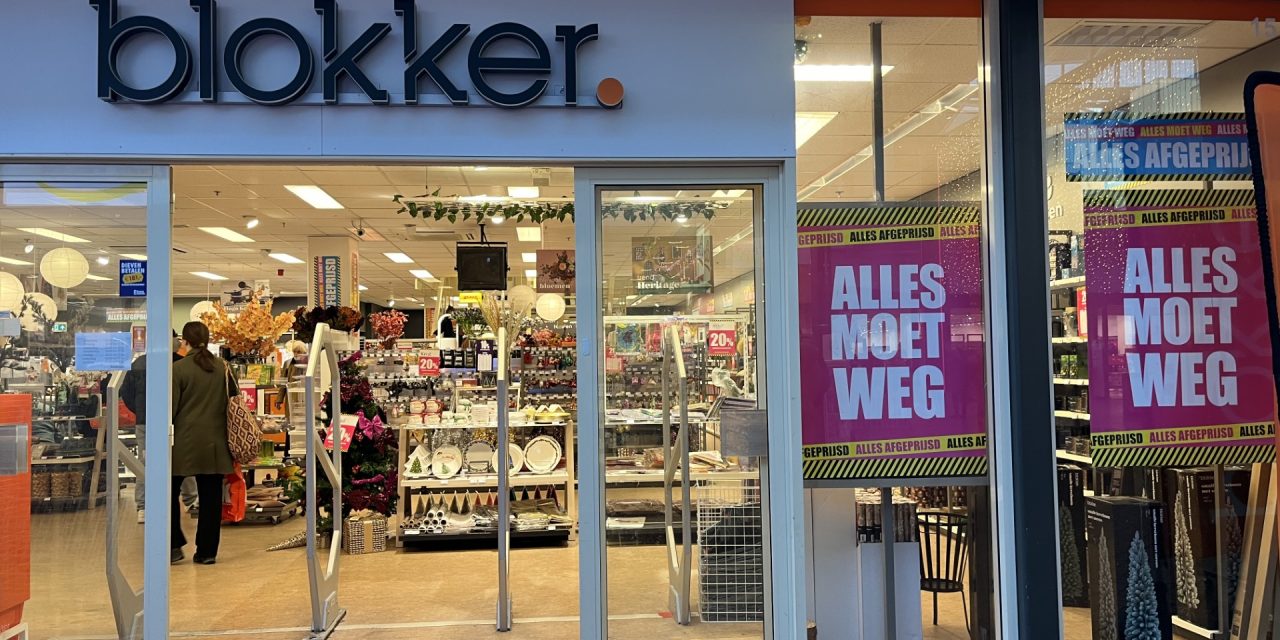 ‘Het is een gemis’, de Blokker is failliet.