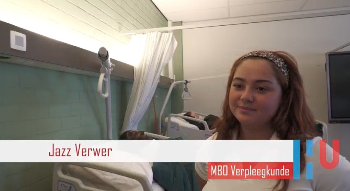 Jazz Verwer over haar opleiding in de zorg