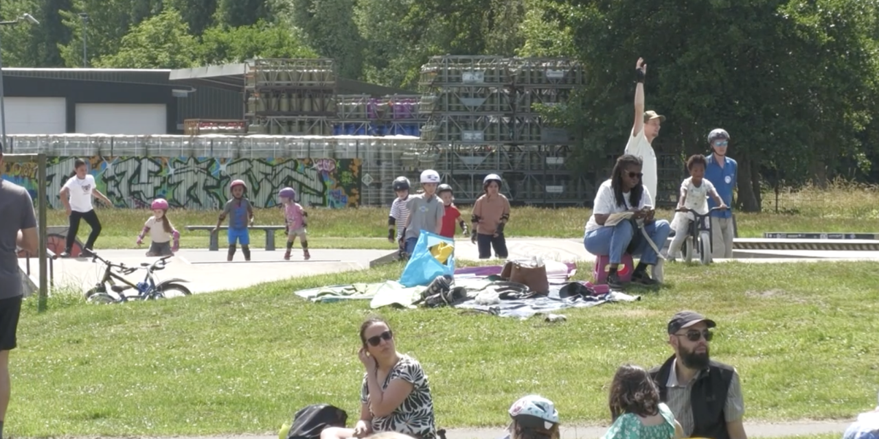 Skate evenement in Overvecht, hoe brengt dat de wijk samen?