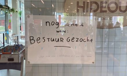 Café de HideOut gesloten door bestuursleden tekort