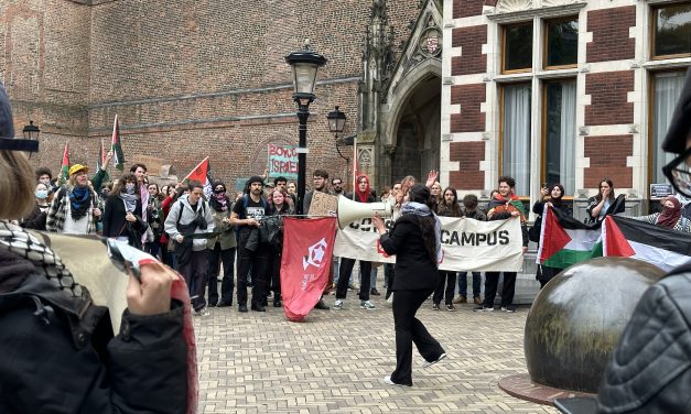 Utrechtse studenten doen mee in pro-Palestina demonstraties