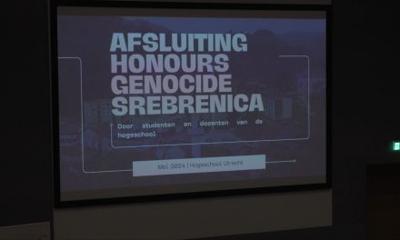 HU Honours Genocide Srebrenica sluit af met creatieve eindproducten