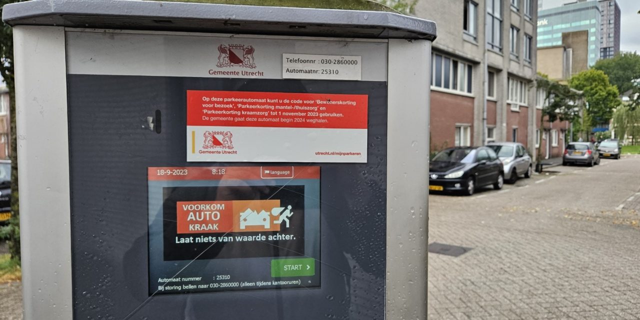 Nieuwe parkeer webapp in Utrecht, bewoners zijn niet blij