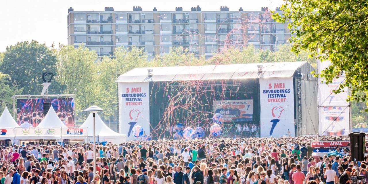 Bevrijdingsfestival Utrecht gaat toch door ‘dit is echt fantastisch nieuws!’
