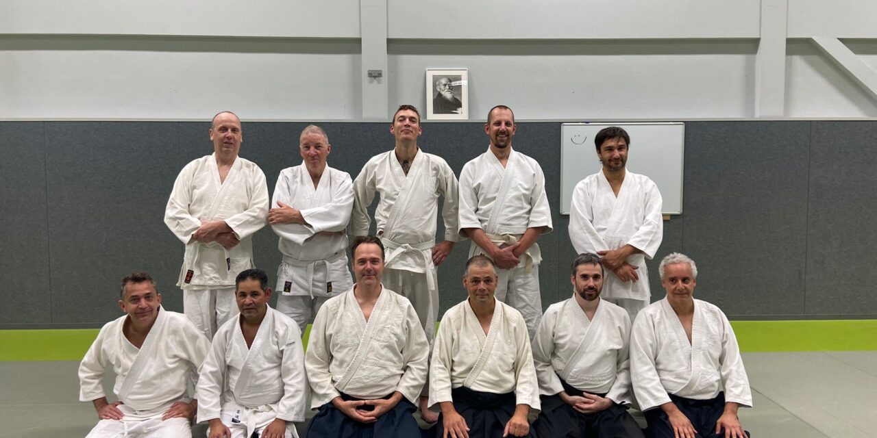 Gratis richting het pad van energie in harmonie, de Aikido week