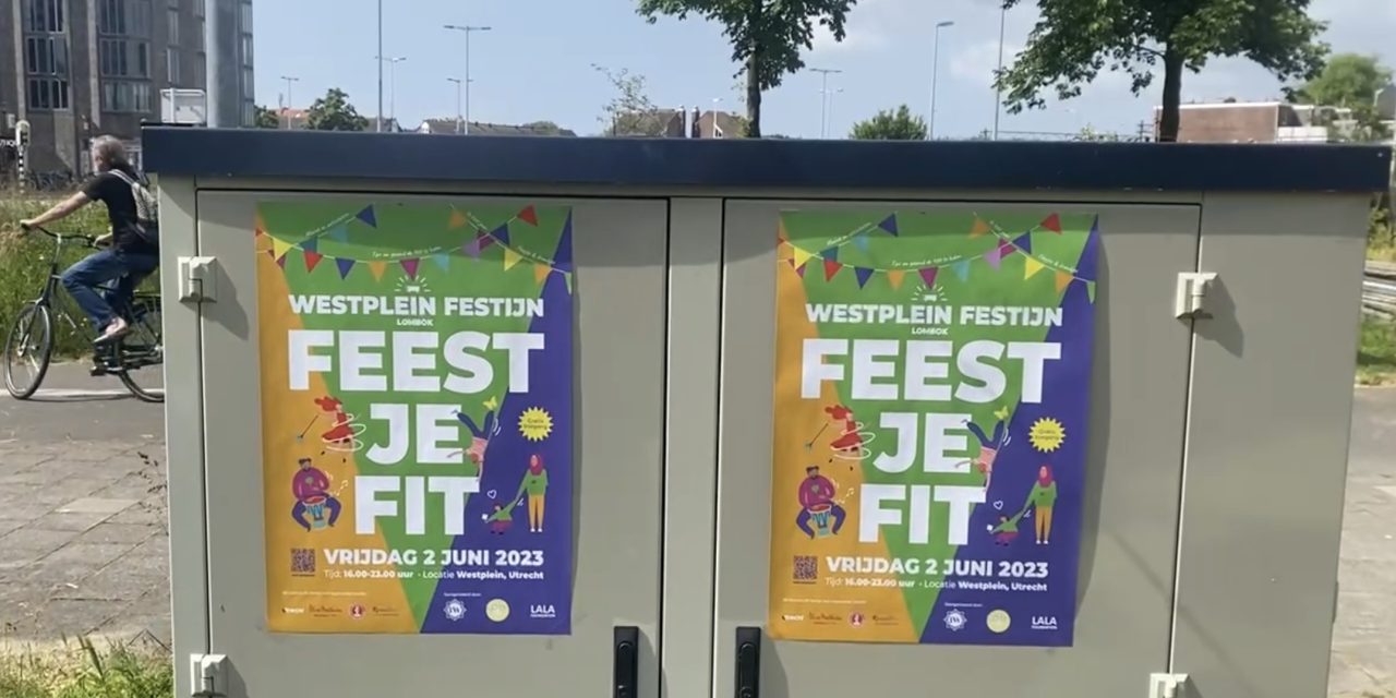 Het ‘feest je fit’ festival bij Perron West