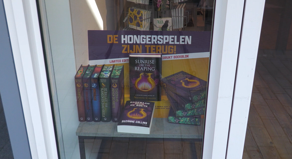 Speciale editie van nieuwe Hongerspelen te vinden in Woerdense boekhandel