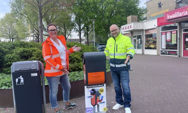 De statiegeldbak pilot in Woerden