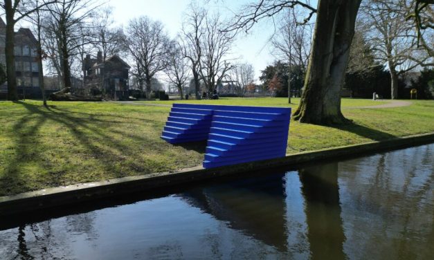 Kunst met een verhaal bij de Singelkunst verbindt Woerden