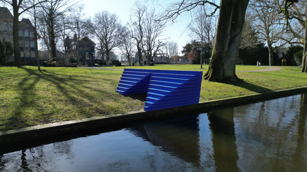 Kunst met een verhaal bij de Singelkunst verbindt Woerden