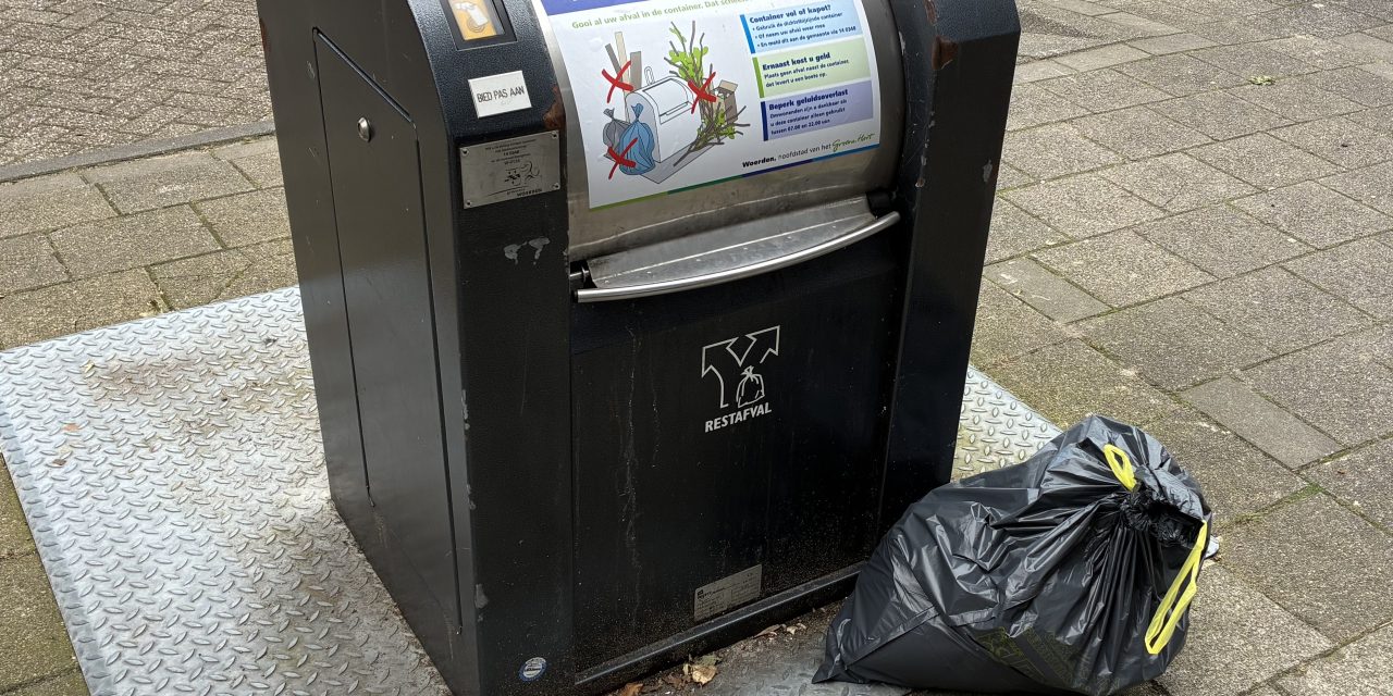 Hogere tarieven milieustraat leiden tot meer illegale afvaldumpingen in Woerden