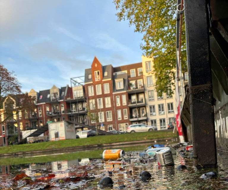 ‘wij willen gewoon per se geen vuil’, zegt Marien Groenendijk voorzitter van Kiremko nacht van Woerden.