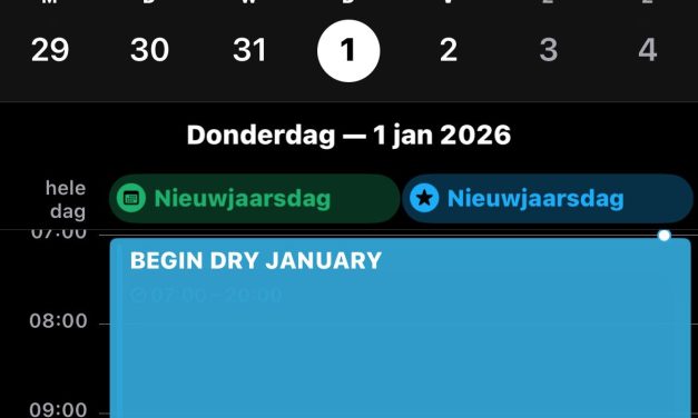 Bart doet mee aan Dry January: ‘Ik neem het dit jaar serieuzer’