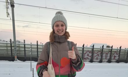 Problemen met reizen met openbaar vervoer door sneeuwval