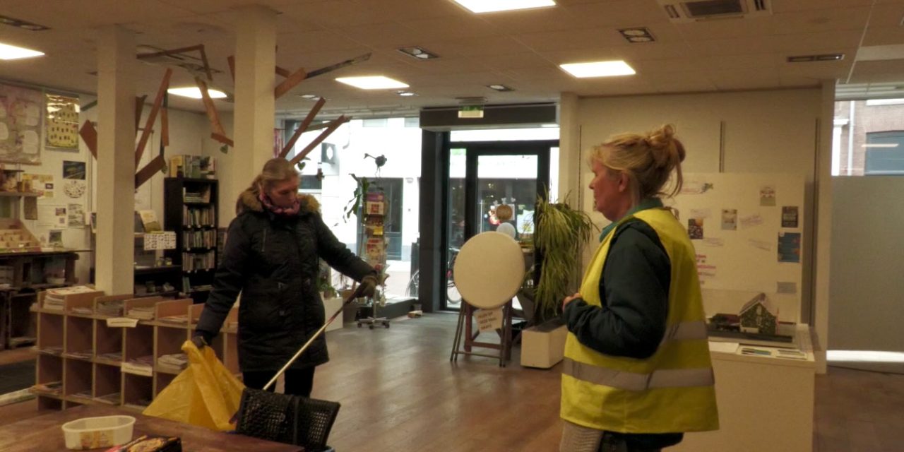 Clean up Woerden: afvalrapen in de binnenstad