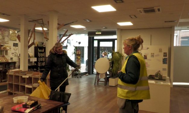 Clean up Woerden: afvalrapen in de binnenstad