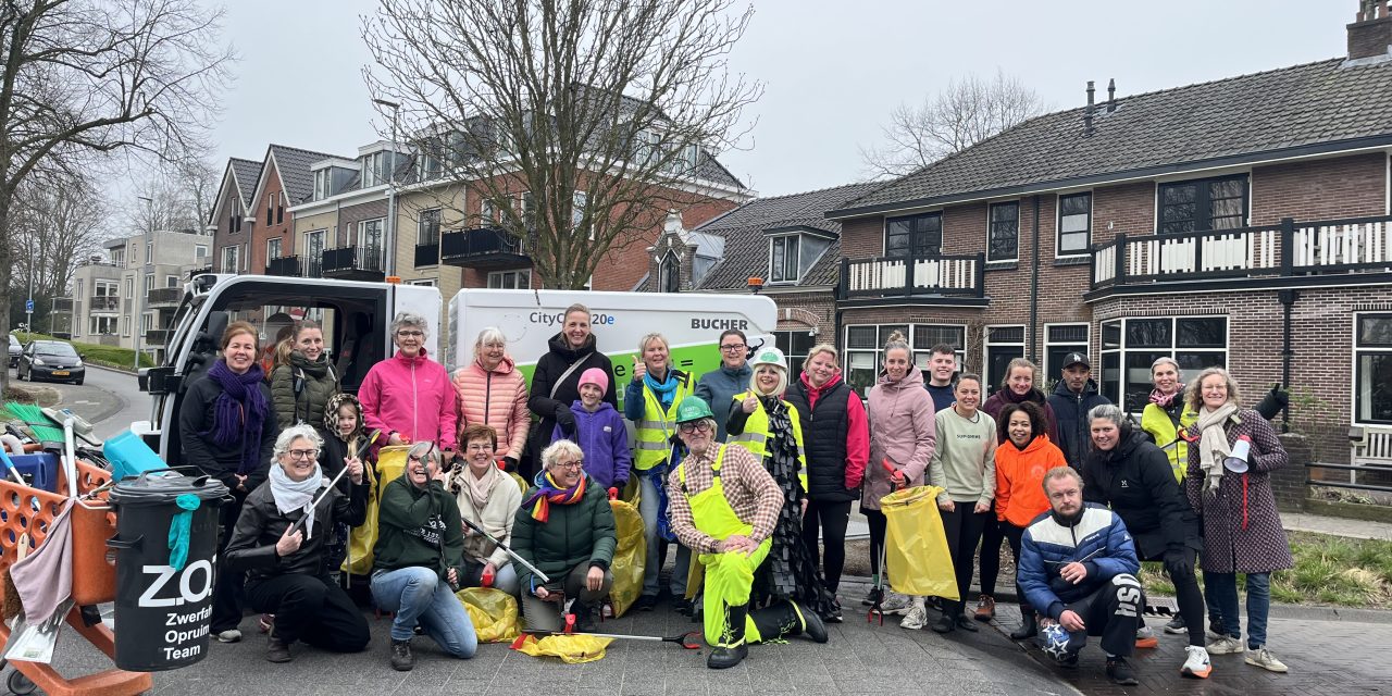 Samen de straat schoon: Woerden tijdens de opschoondag 2026