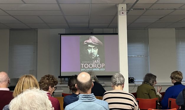 Jan Toorop in het Kunstcafé in Woerden