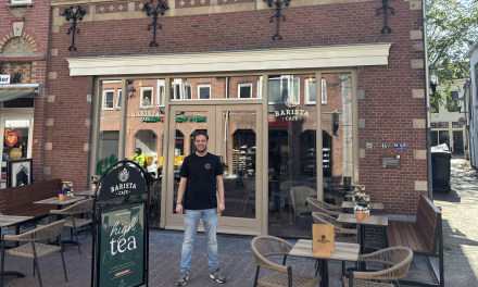 Jonge ondernemer opent Barista Cafe in Woerden