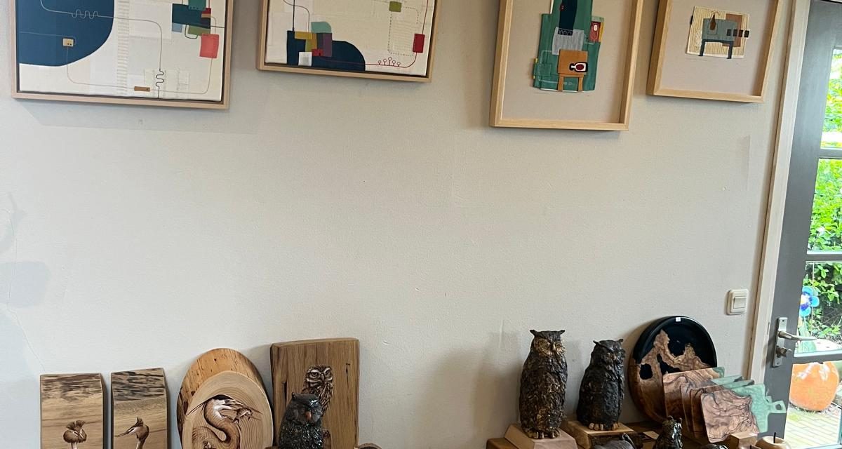 Nieuwe expositie van Barry Passchier te zien in kunstwinkeltje House of Arts