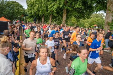 Singelloop in Woerden onder warme omstandigheden dit jaar