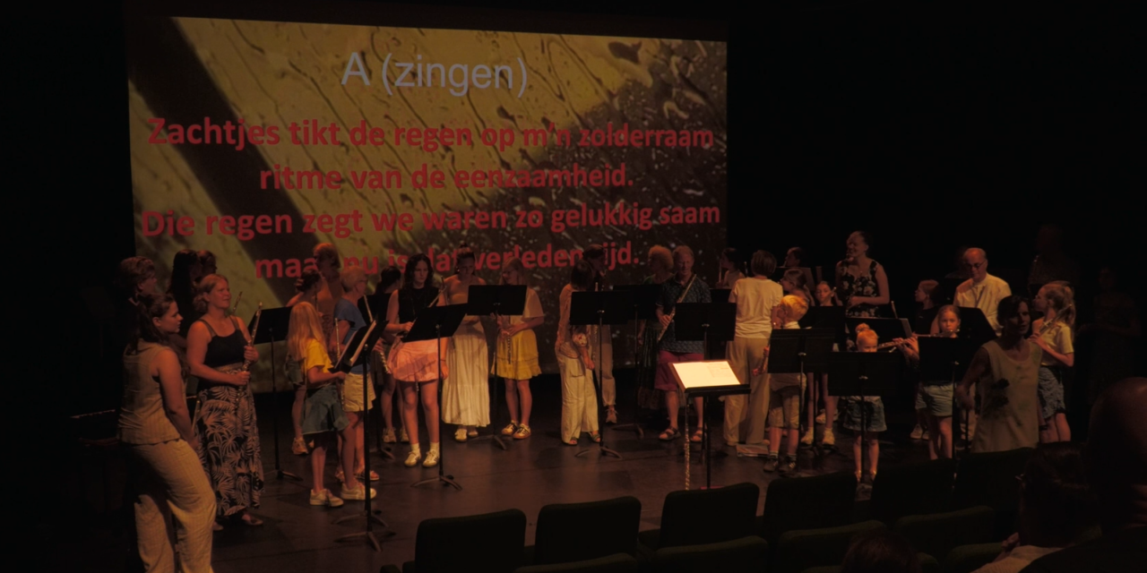 Muziekavond ‘het weer’ in het Klooster laat fluitmuziek van alle niveaus horen