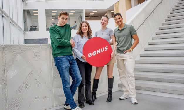 Deze studenten gaan volgend jaar het Bonusprogramma presenteren 