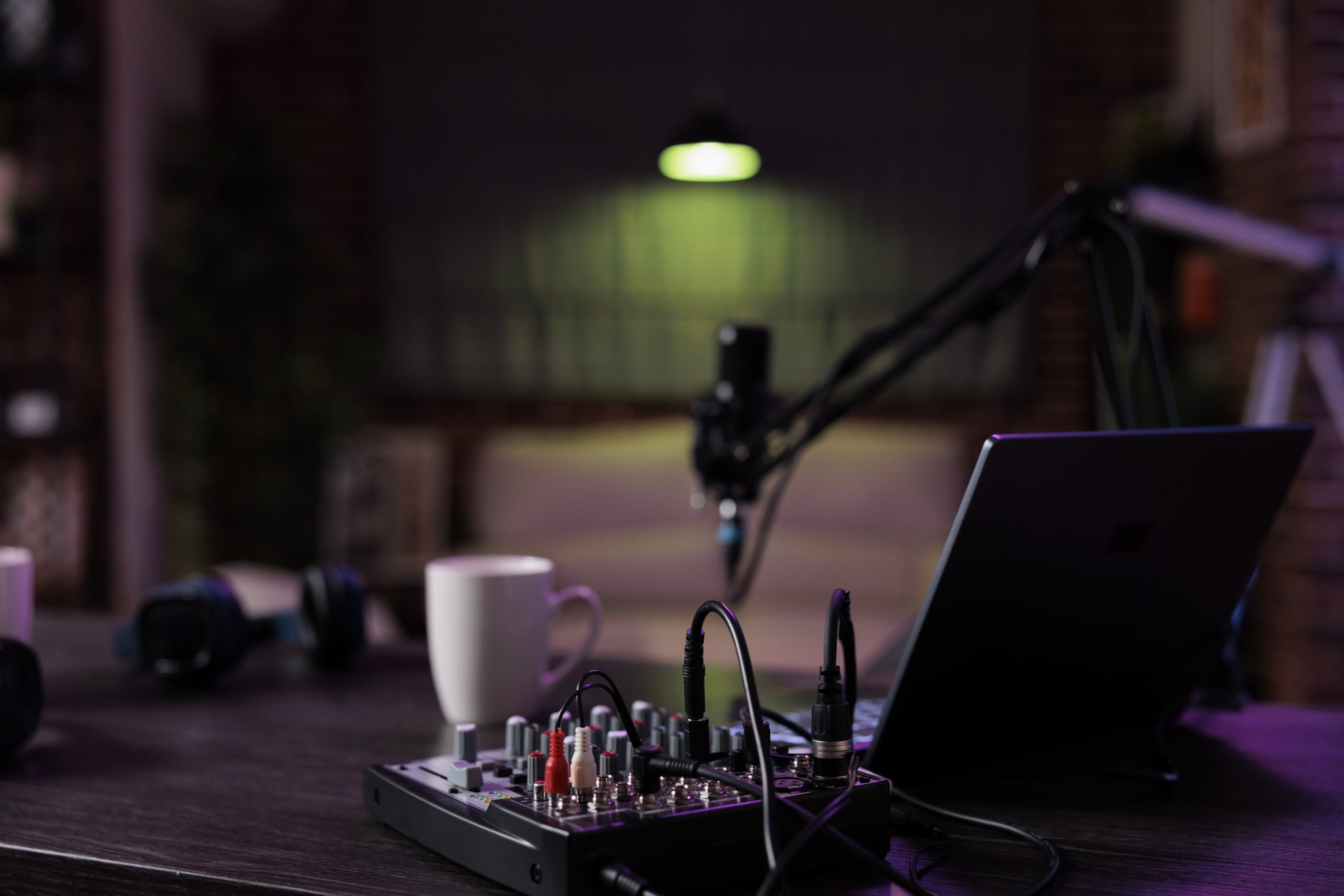 Podcast studio