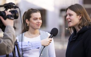 Straatinterview foto Freek van den Bergh