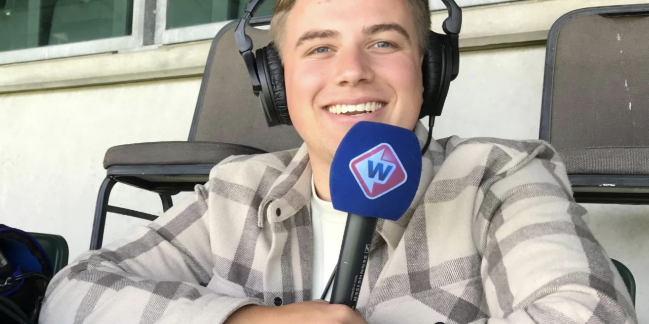 Van Katwijk tot Jong Oranje: Gert Barnhoorn maakt indruk als jonge sportverslaggever