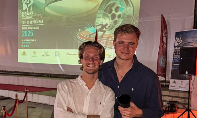 Bas en Ilan winnen prijs in Montenegro met CampusDoc docu An Indian Way Out