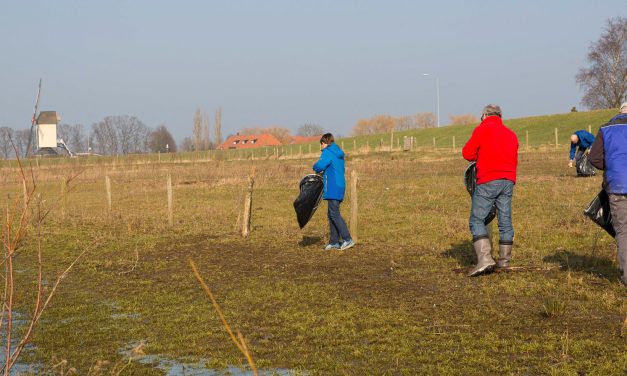 De Bermbrigade ruimt 83 kilo zwerfafval op tijdens World Cleanup Day